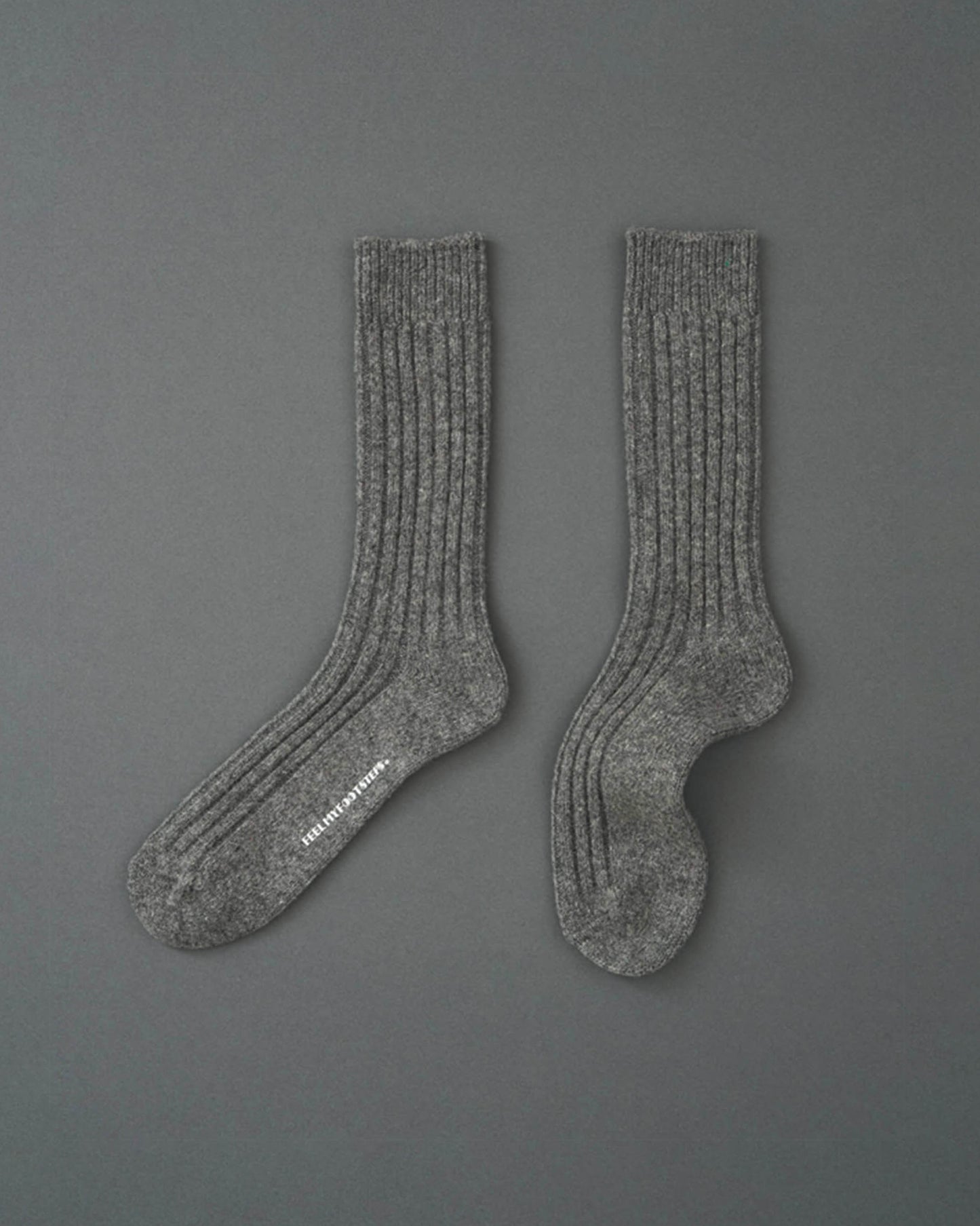 BASIC RIBBED-double cylinder socks