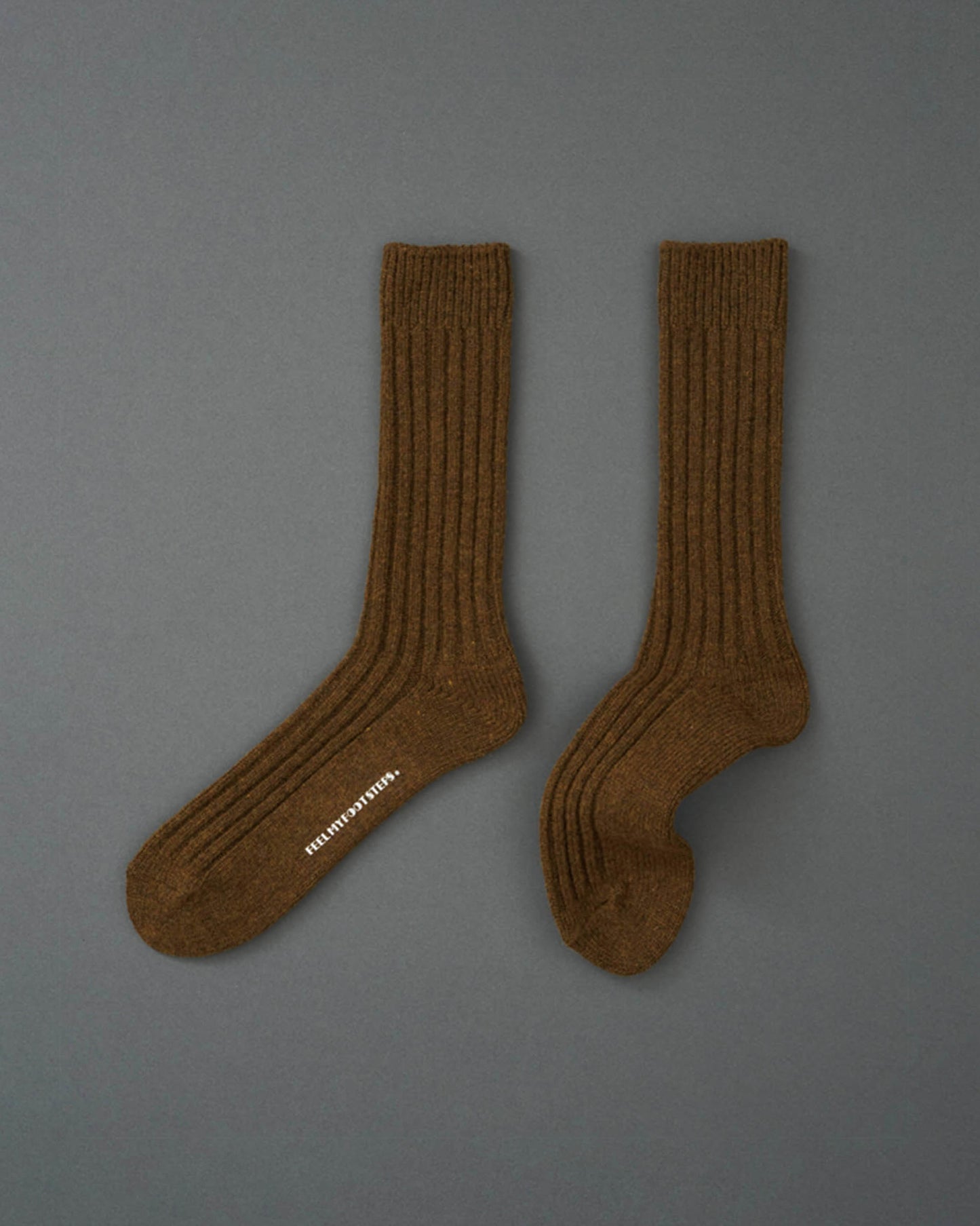 BASIC RIBBED-double cylinder socks