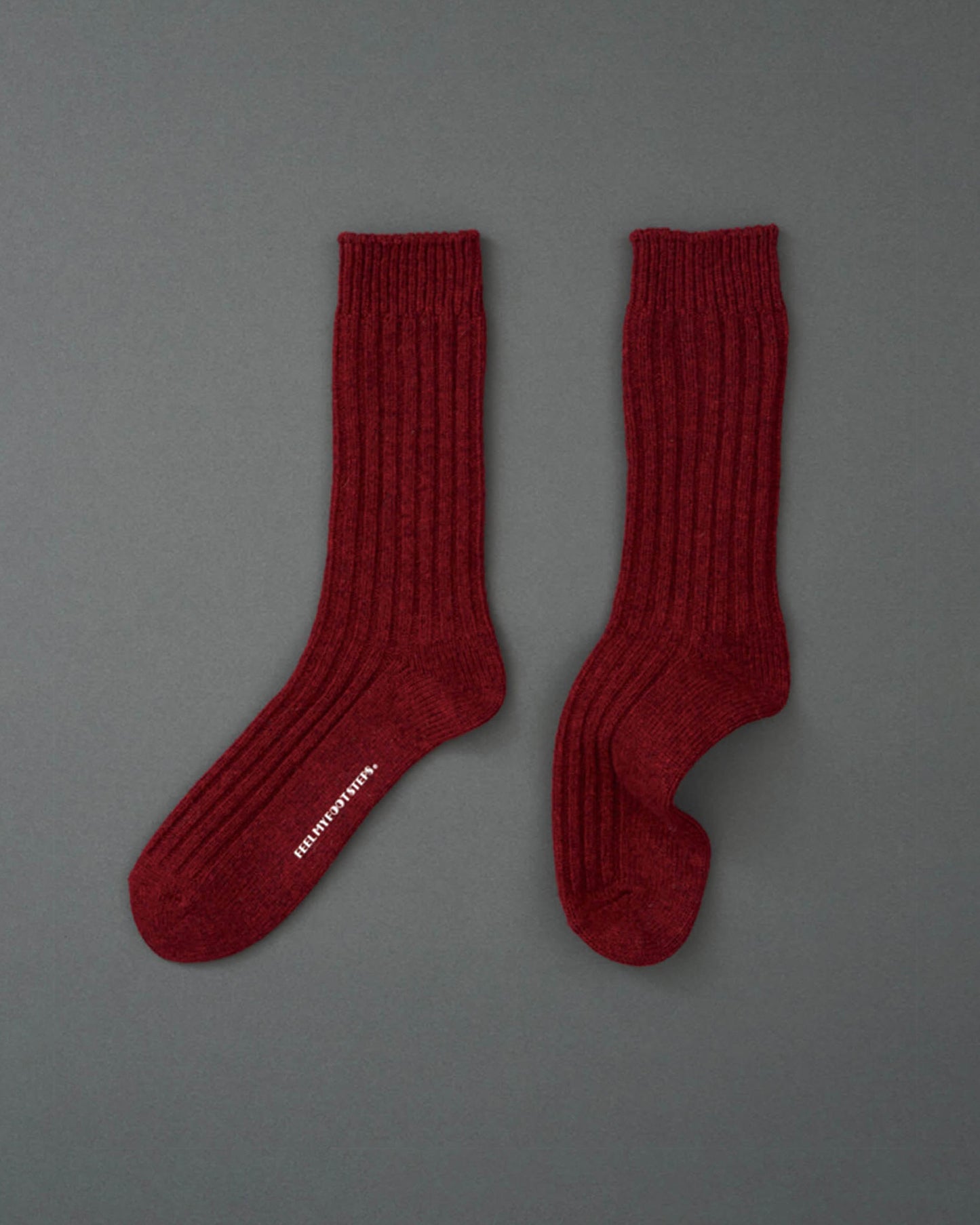 BASIC RIBBED-double cylinder socks