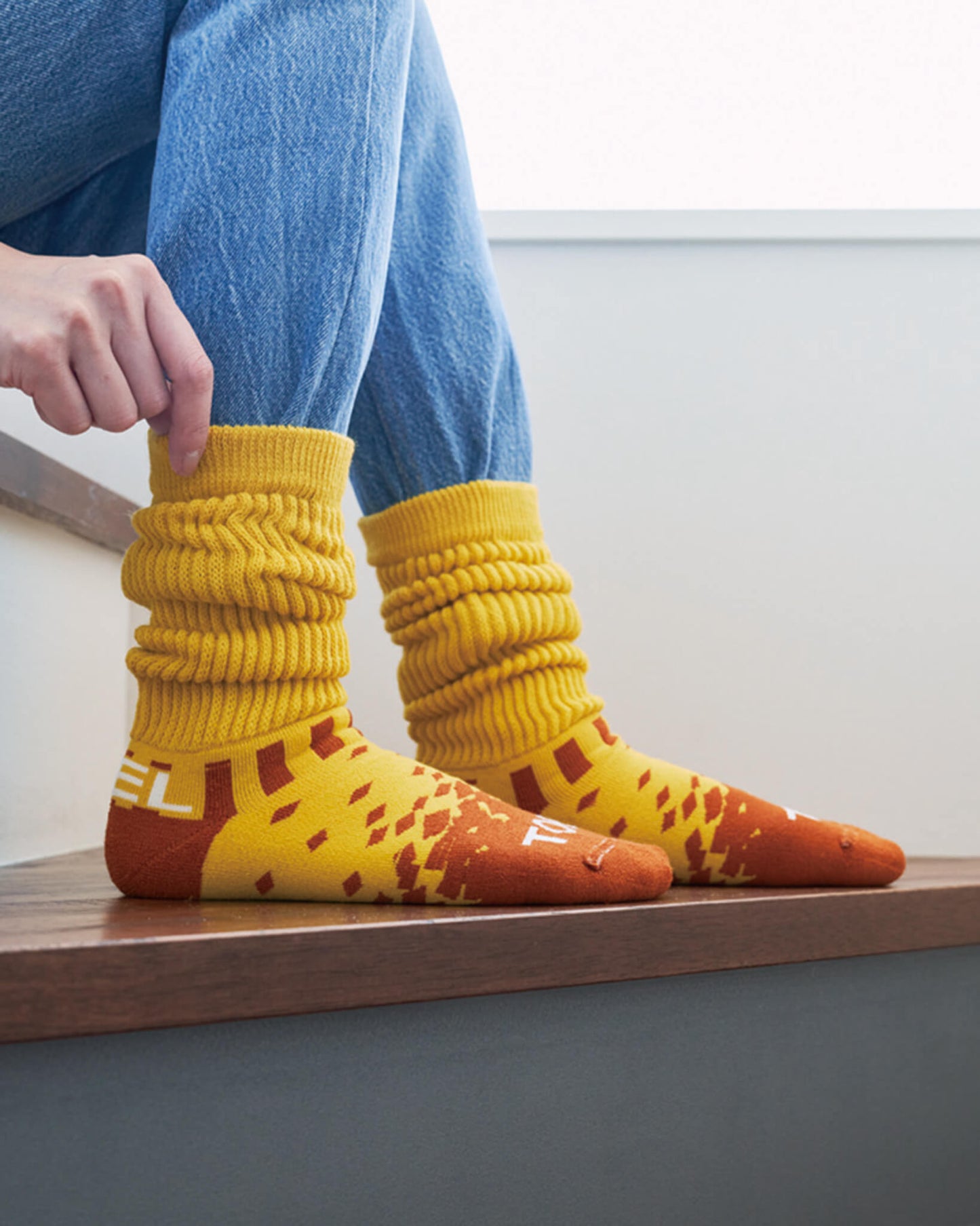 SNOW-wool loose socks