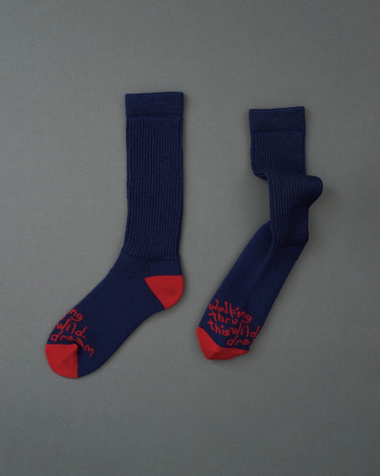 GRAFITTI-wool loose socks