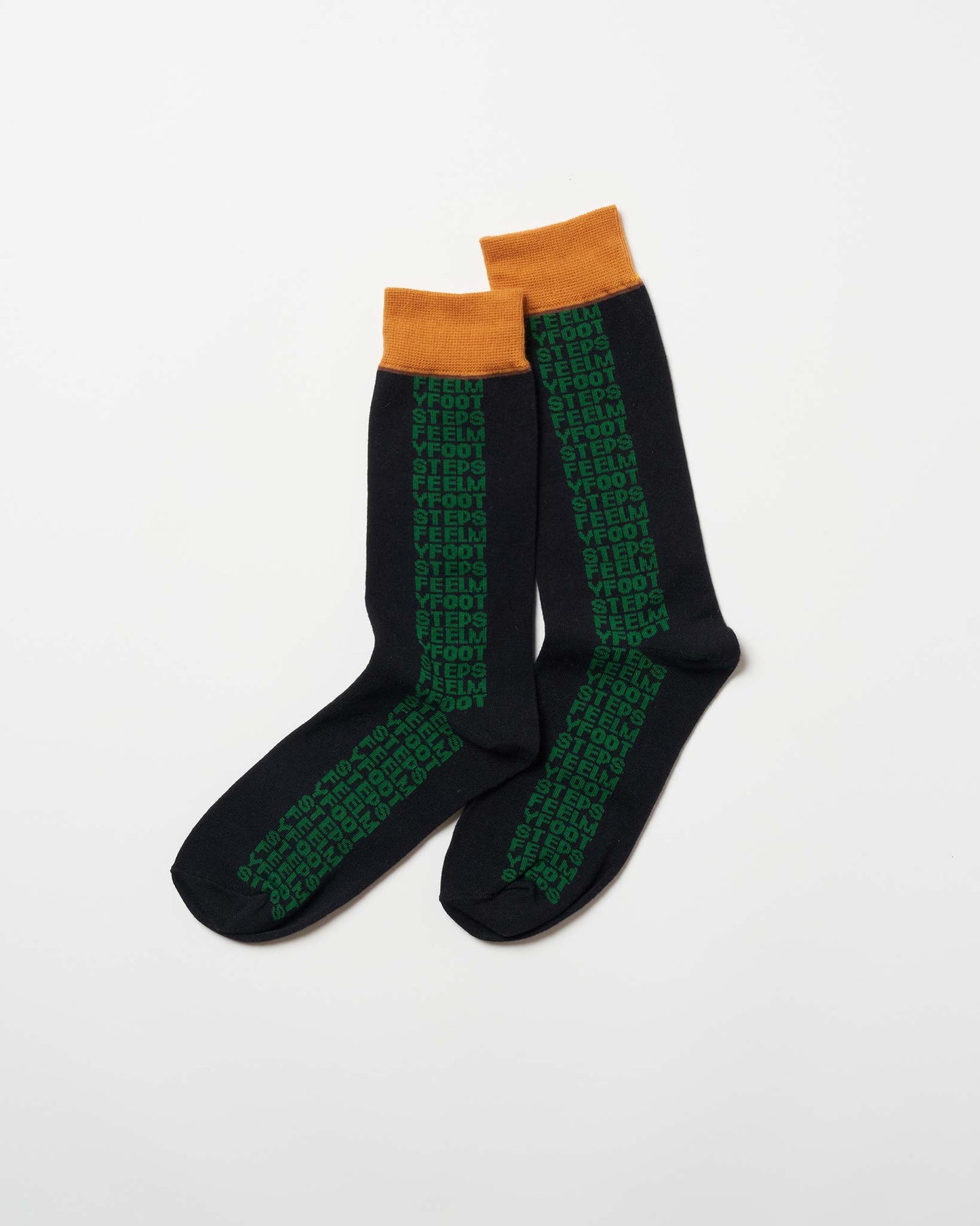 LETTER-pattern socks
