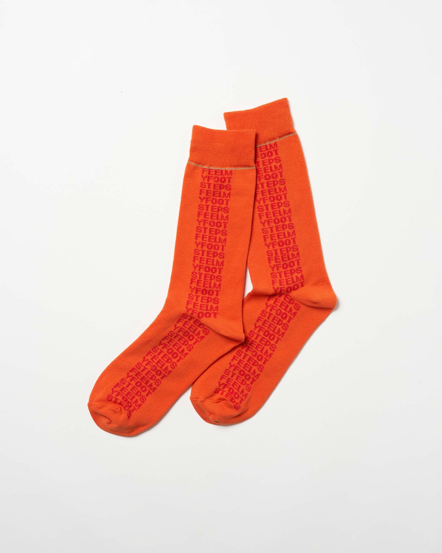 LETTER-pattern socks