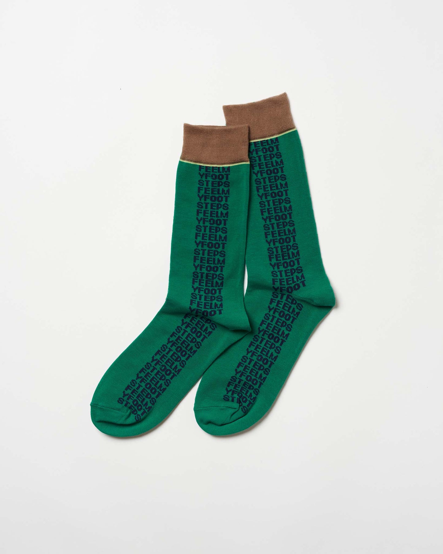 LETTER-pattern socks
