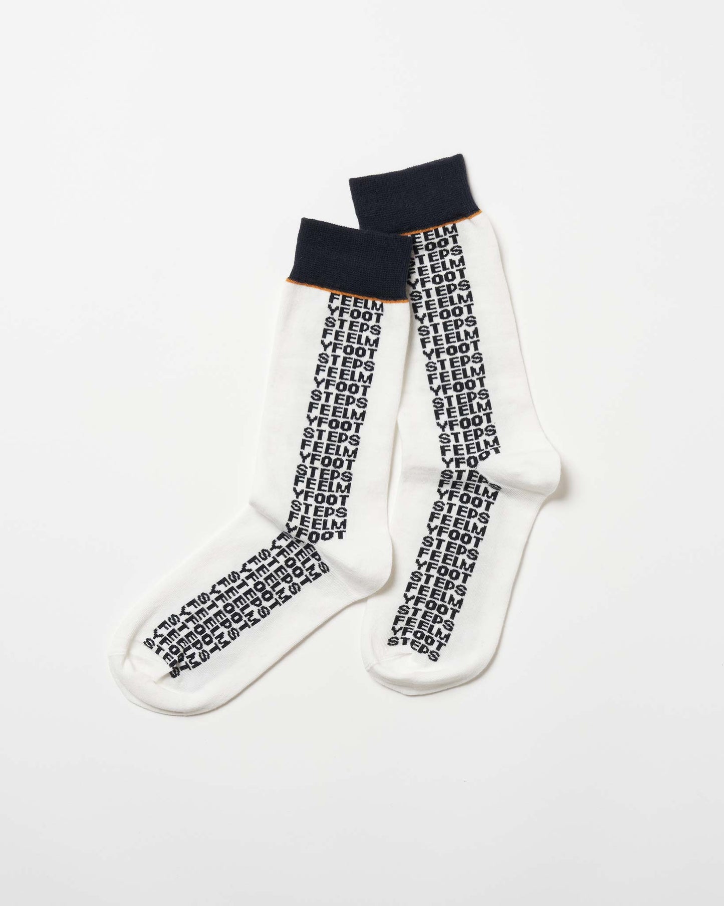 LETTER-pattern socks