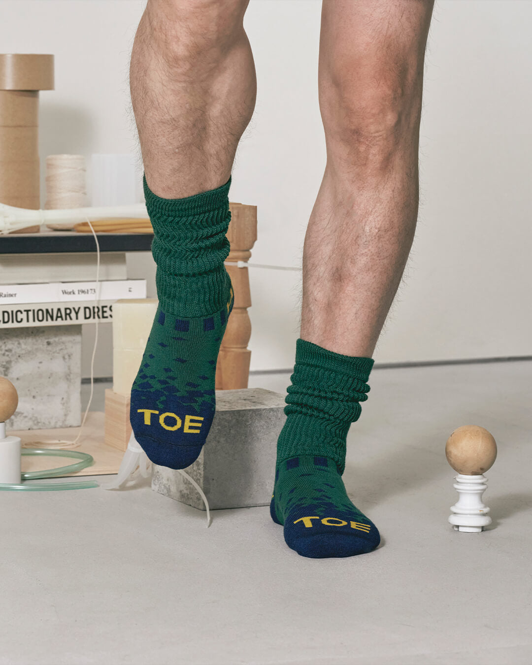SNOW-wool loose socks