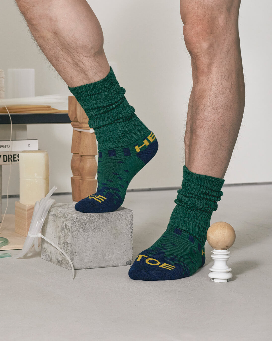 SNOW-wool loose socks