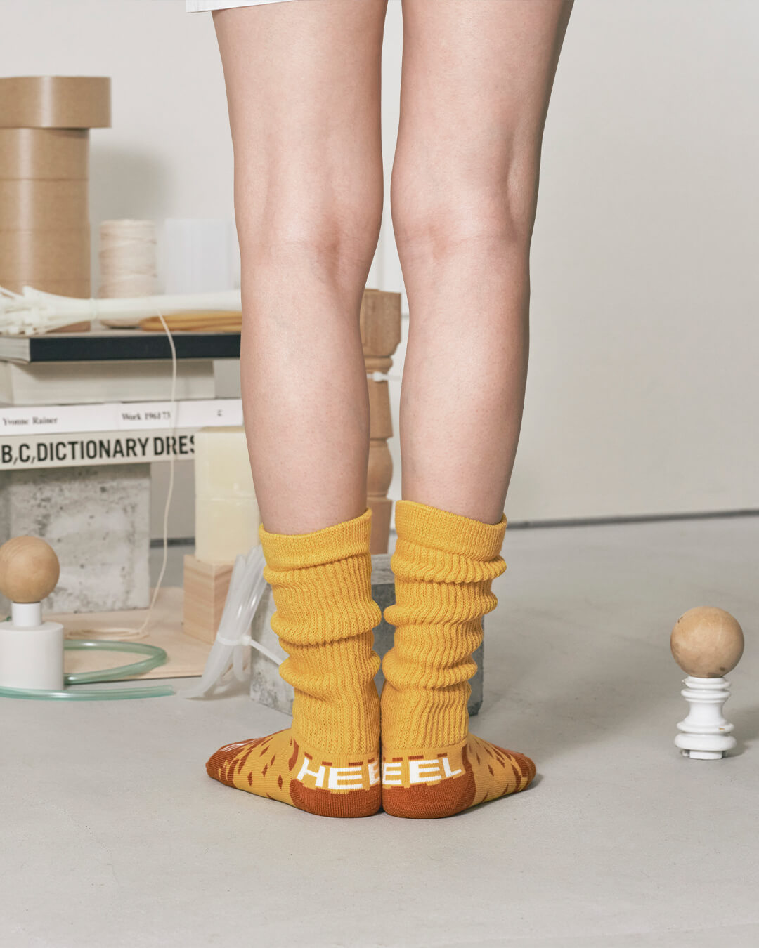 SNOW-wool loose socks