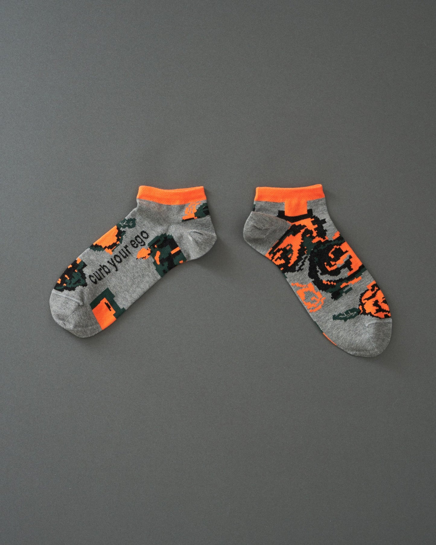 LATTICE-cotton short socks