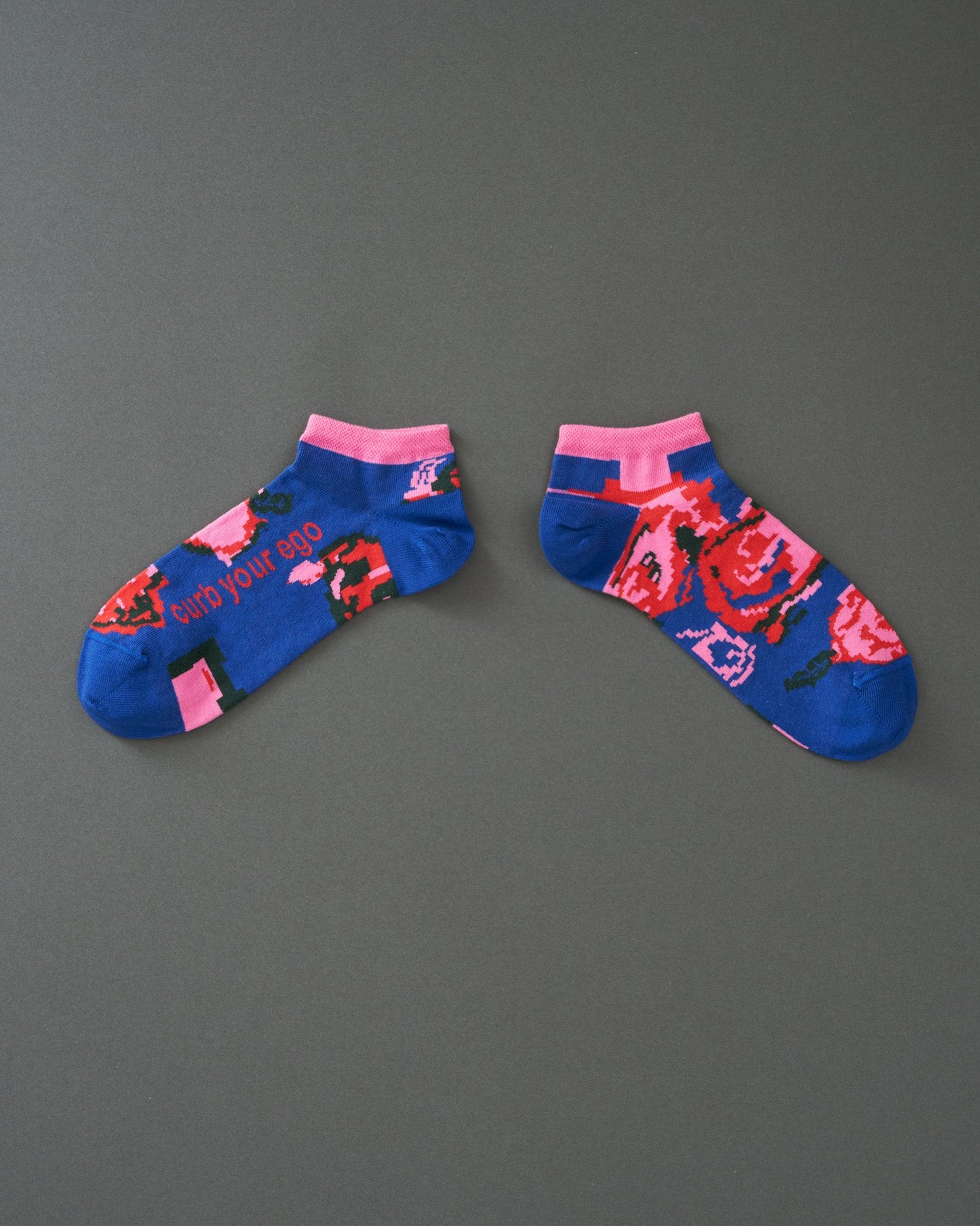 LATTICE-cotton short socks