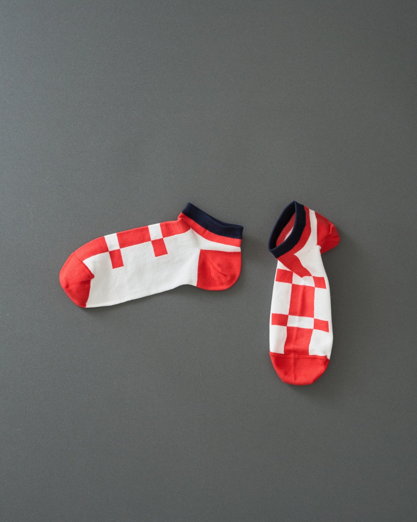 LATTICE-cotton short socks