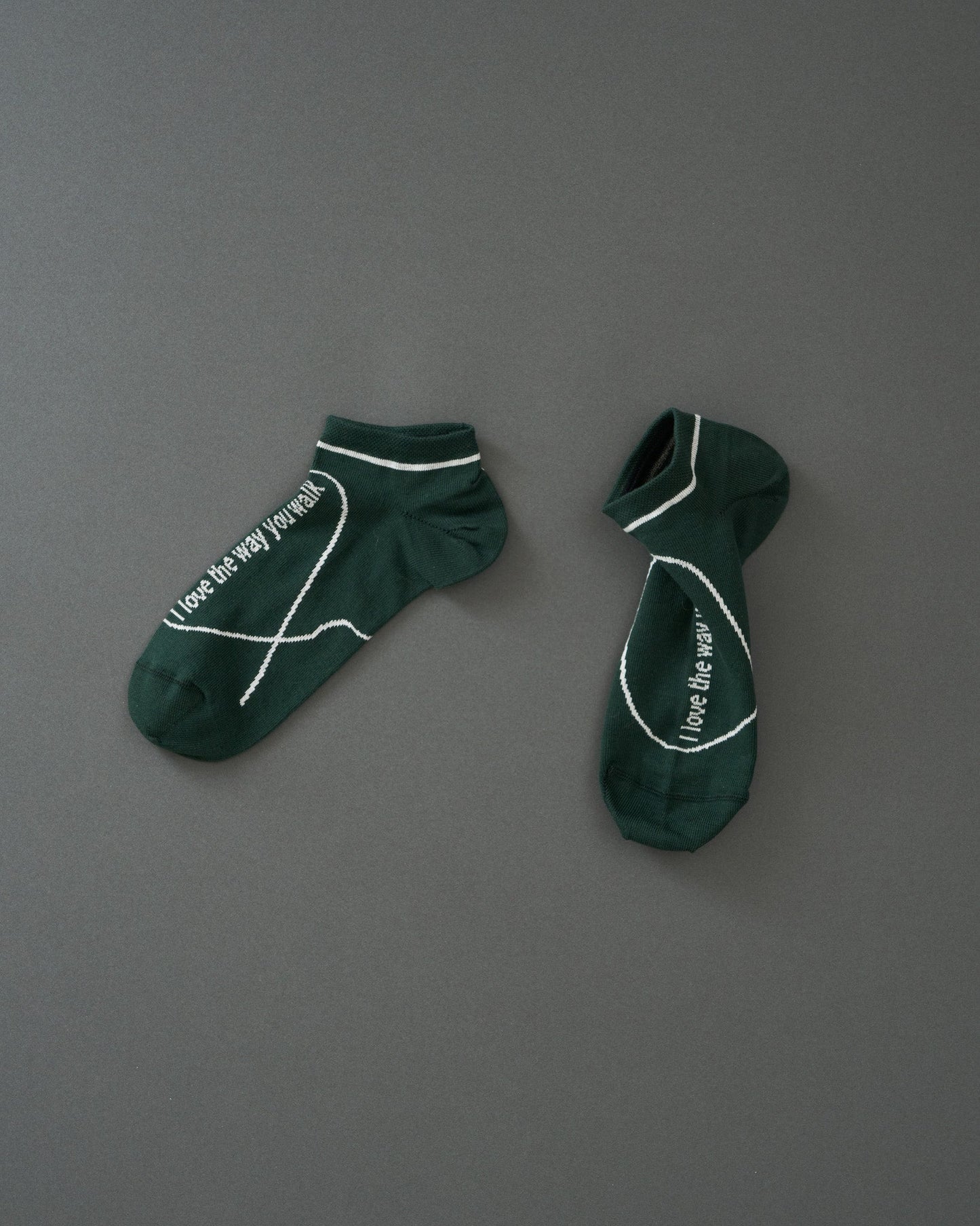 LOVE THE WAY YOU WALK-cotton short socks