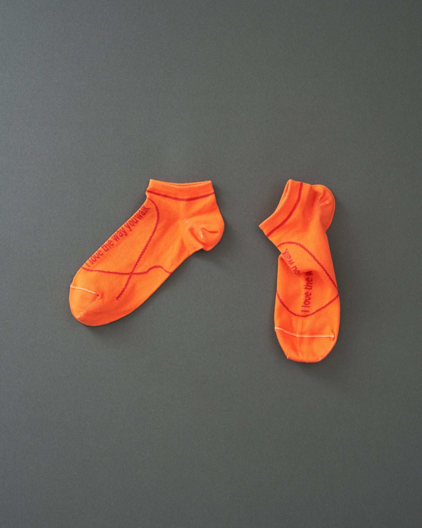 LOVE THE WAY YOU WALK-cotton short socks