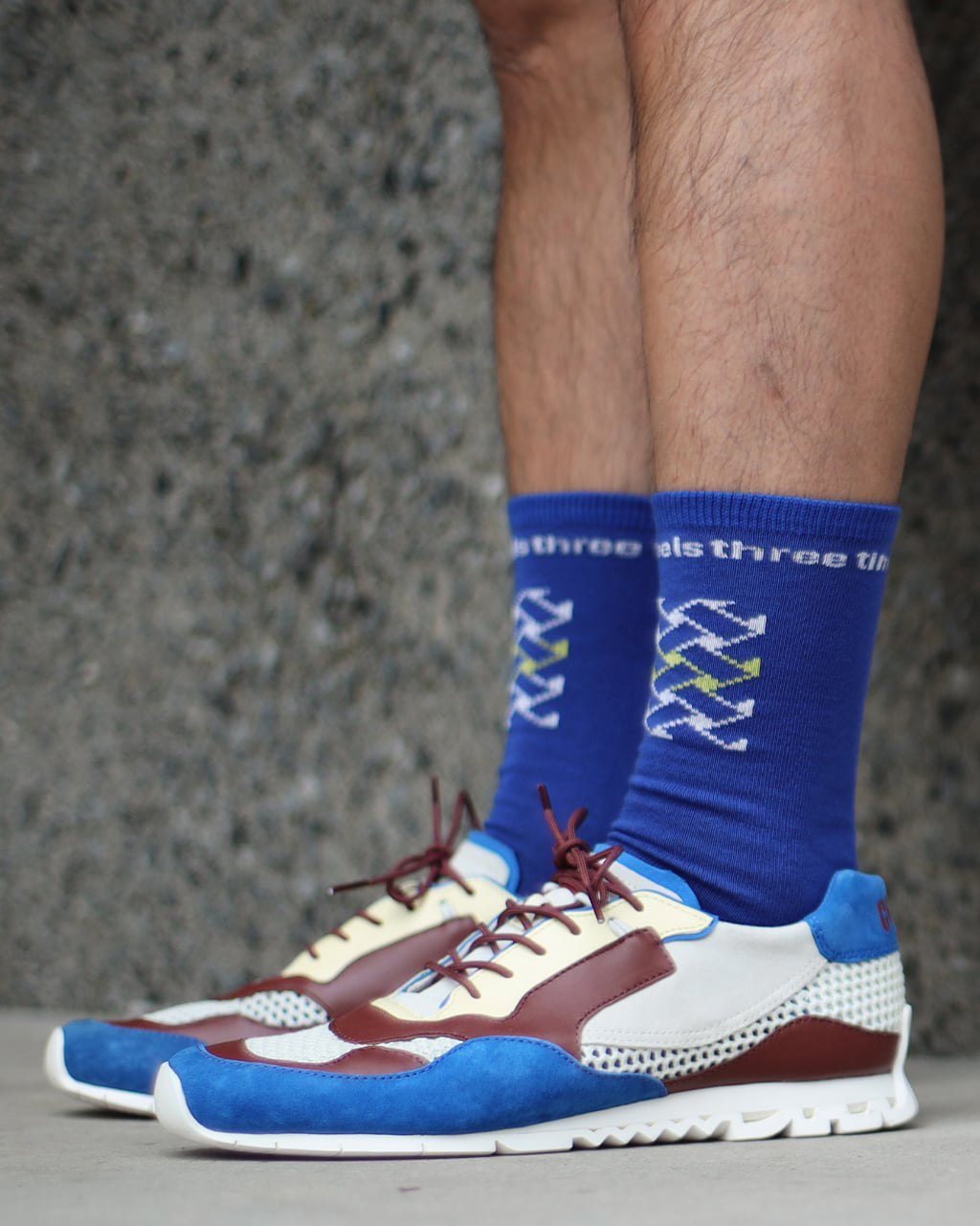 WEAVE-cotton crew socks