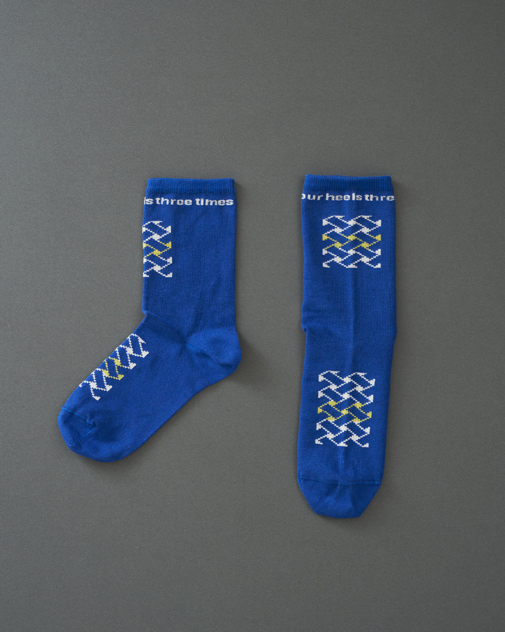 WEAVE-cotton crew socks