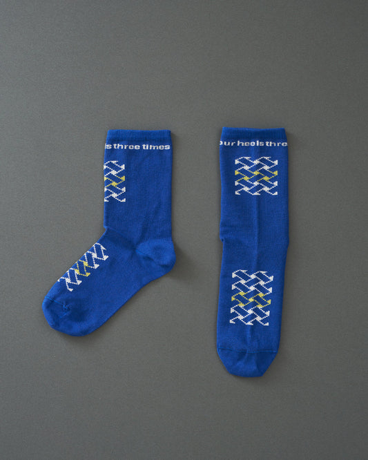 WEAVE-cotton crew socks