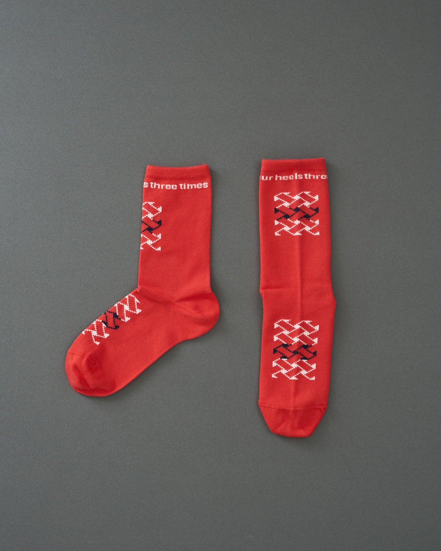WEAVE-cotton crew socks