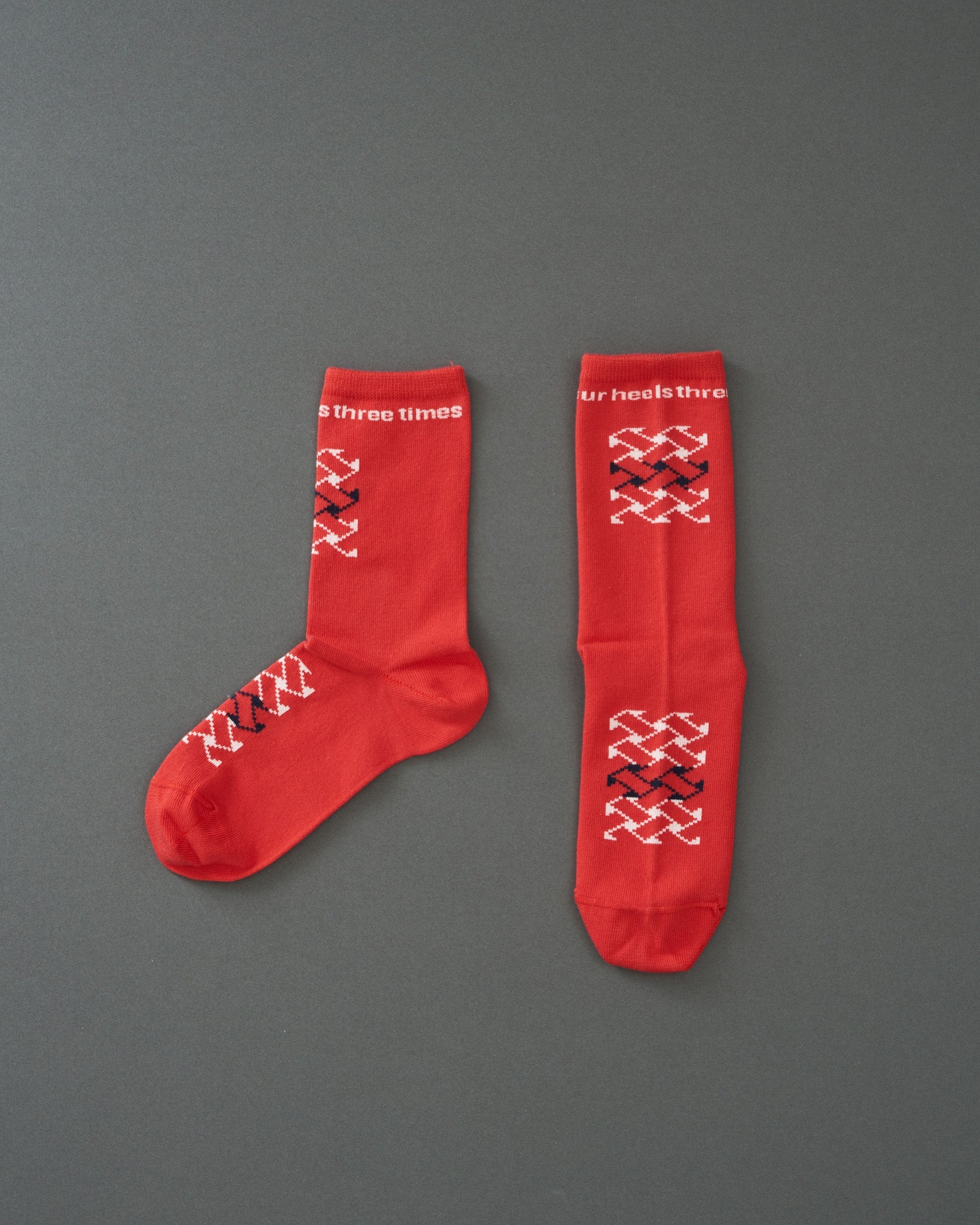 WEAVE-cotton crew socks
