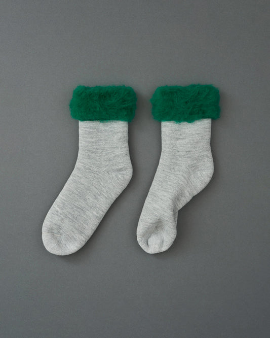 ★SIMPLE-fluffy socks