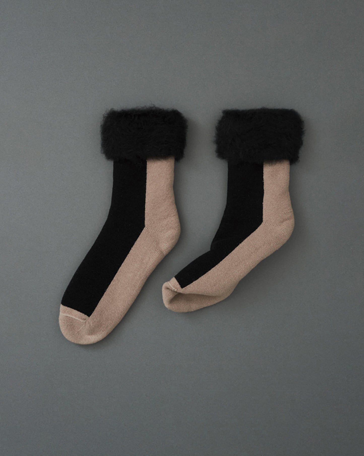 ★TWO TOUN-fluffy socks