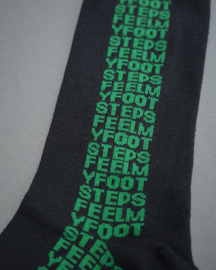 LETTER-pattern socks