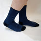 TWO TOUN RIBBED-crew socks