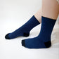 TWO TOUN RIBBED-crew socks