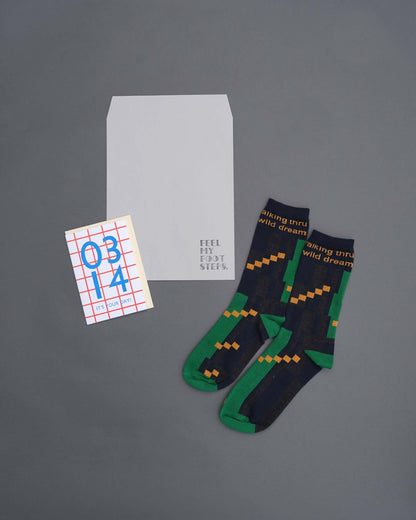 【D】White Day gift -1socks(S-M)or(M-L) + gift card-