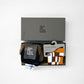 Gift Box｜LATTICE〈navy〉＆ FOREST〈mustard〉（2 Pairs / S-M）