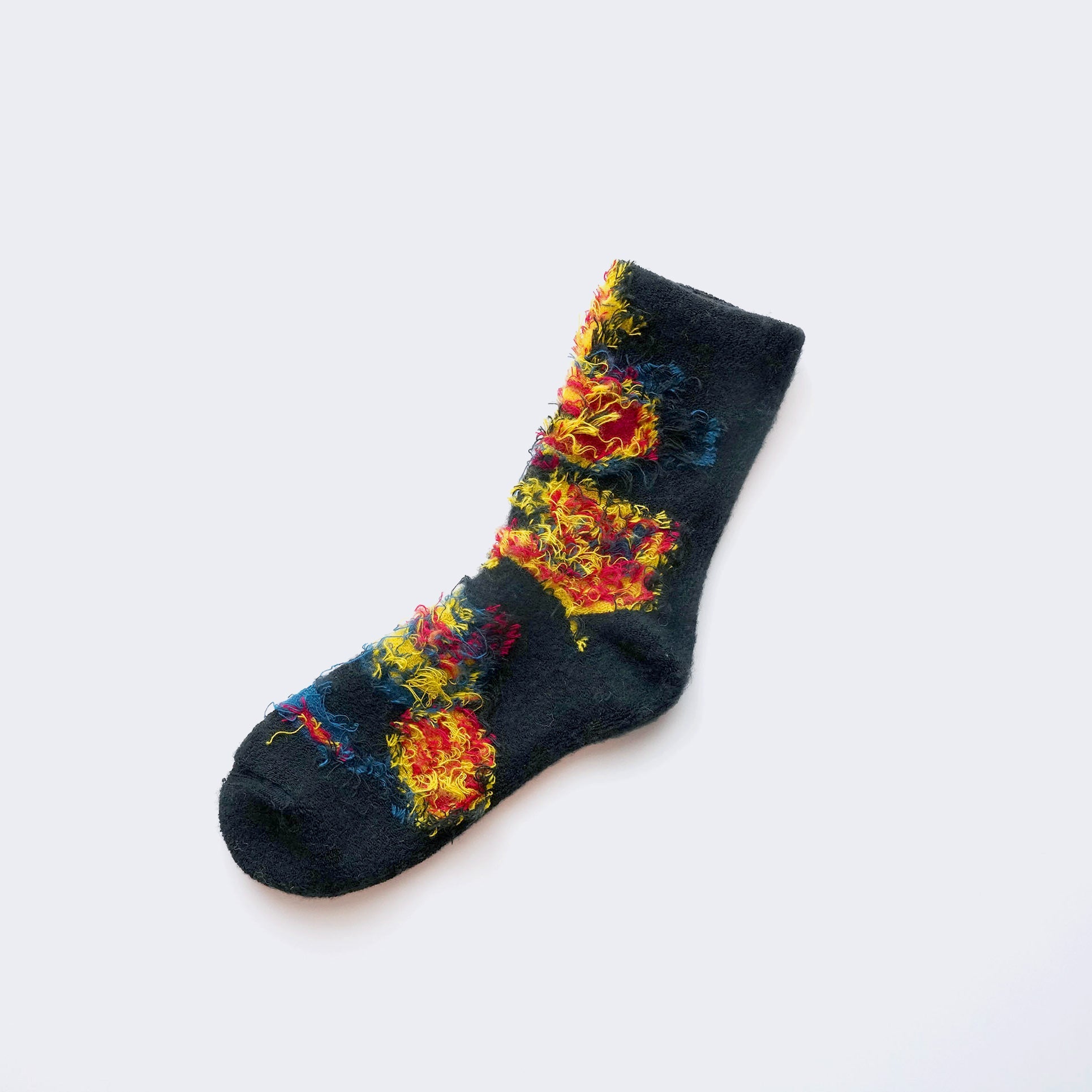 ROSE-rich terry socks
