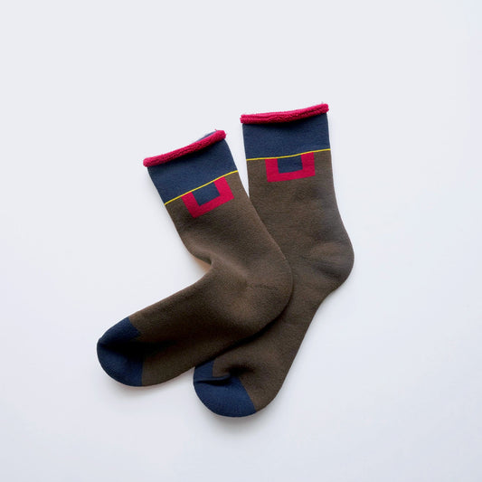 WINDOW-rich terry socks