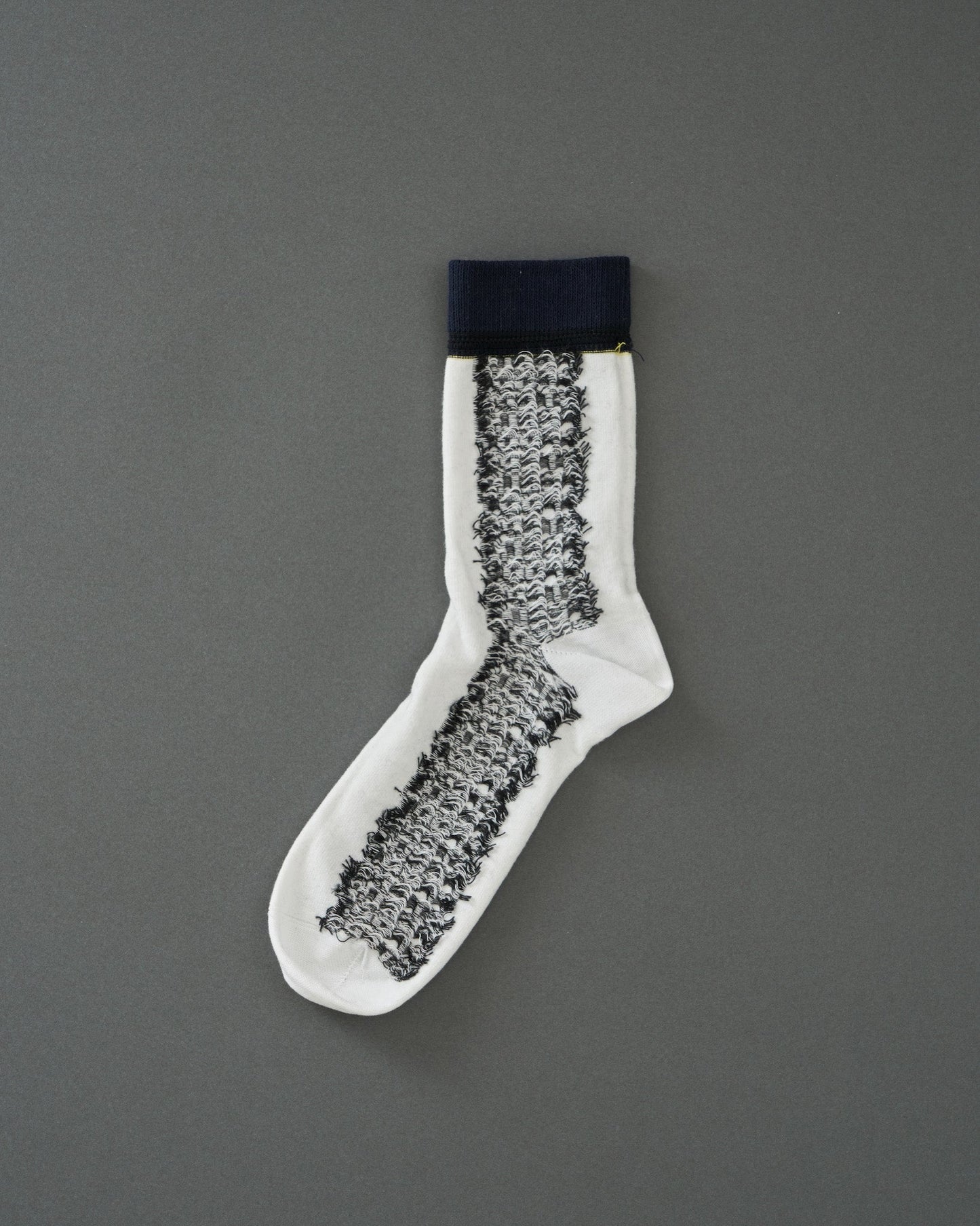 LETTER-cotton crew socks